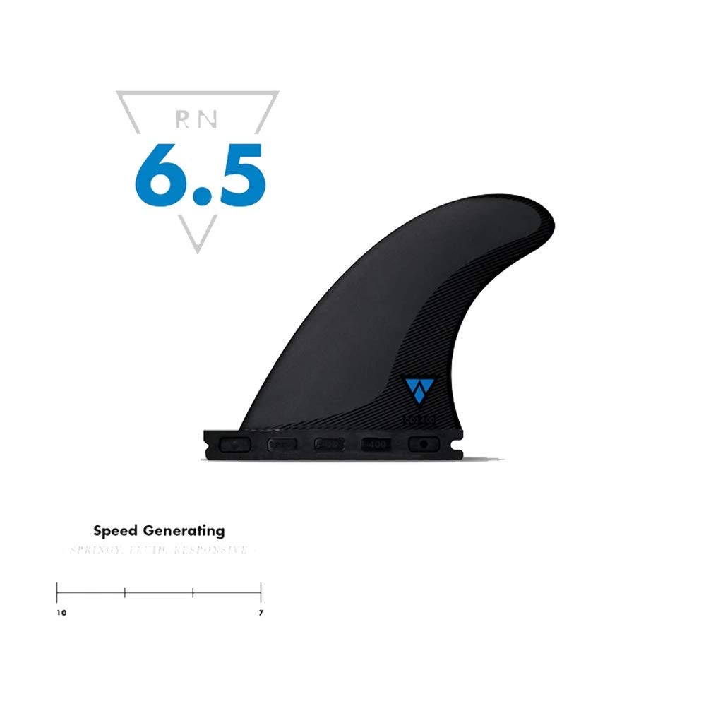Amazon.com : Future Fins QD2 4.00 Alpha Quad Rear Fin Set